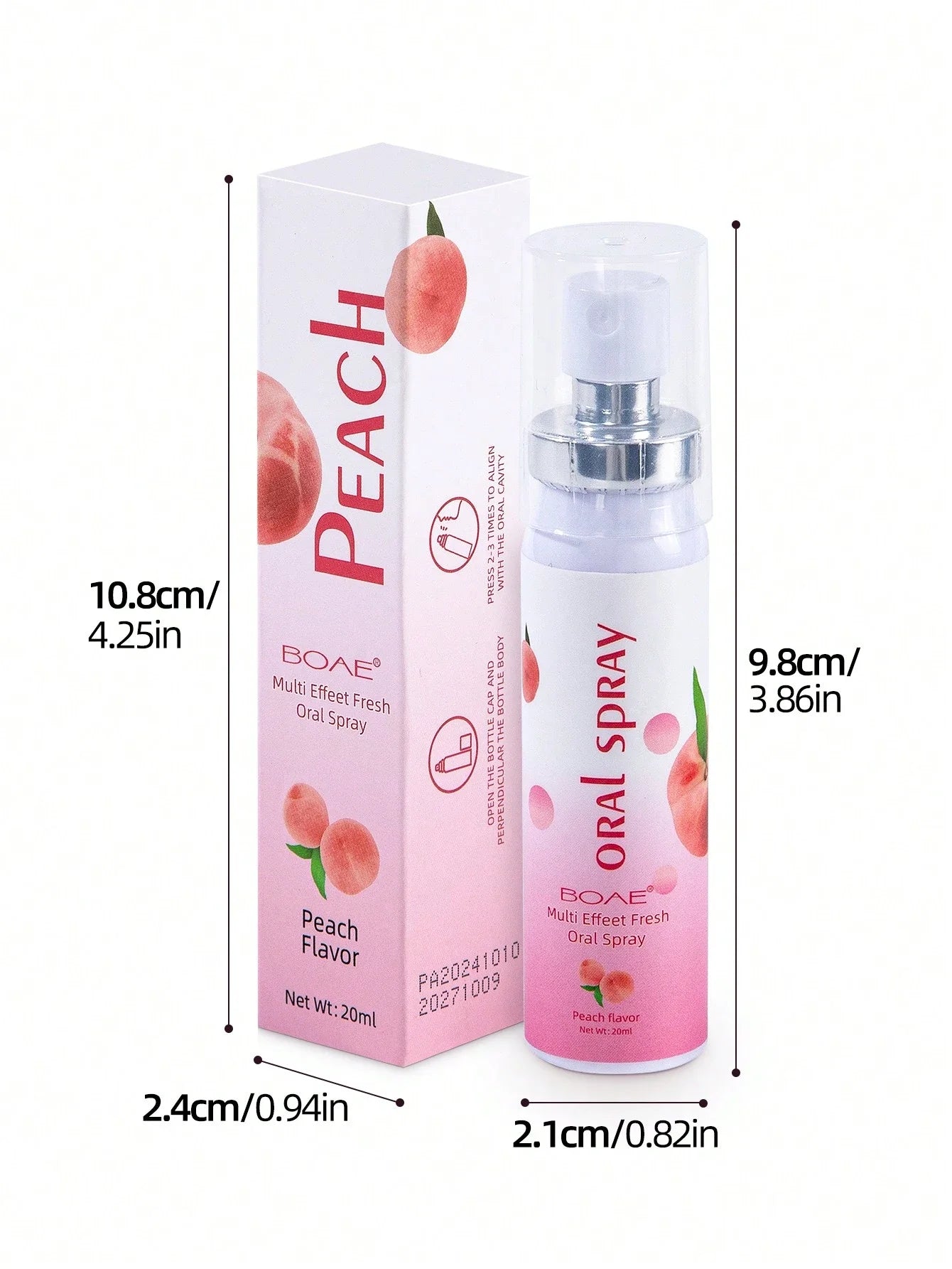 20ML Air Freshener Fragrance Spray Long Lasting Fragrance & Odor Eliminator Home Decor Gifts Birthday Fresheners Mouth Spray Ora
