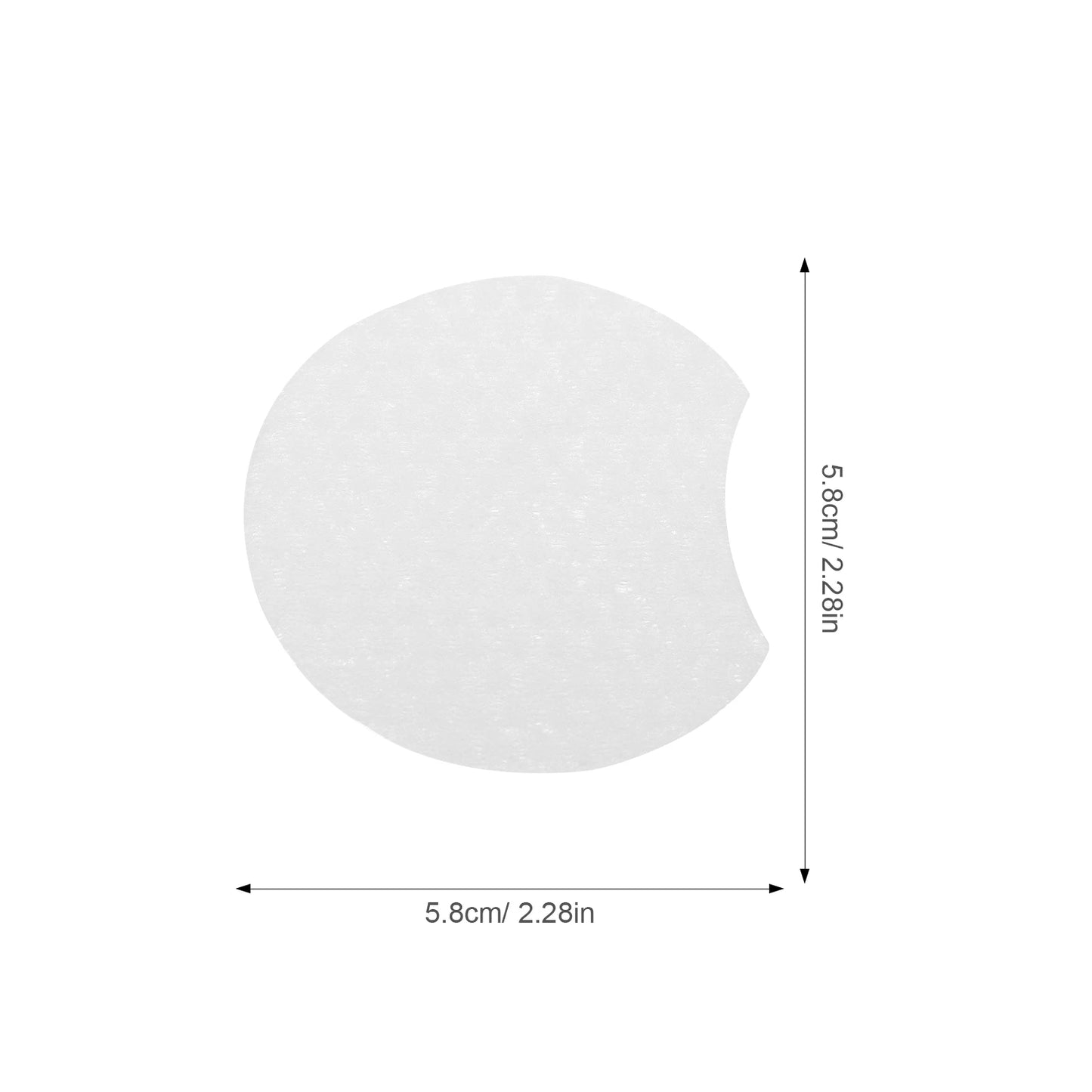 1200pcs Facial Cotton Round Pad Disposable Makeup Cotton Pad Thickened Facial Makeup Makeup Removing Pads Cotton Mat