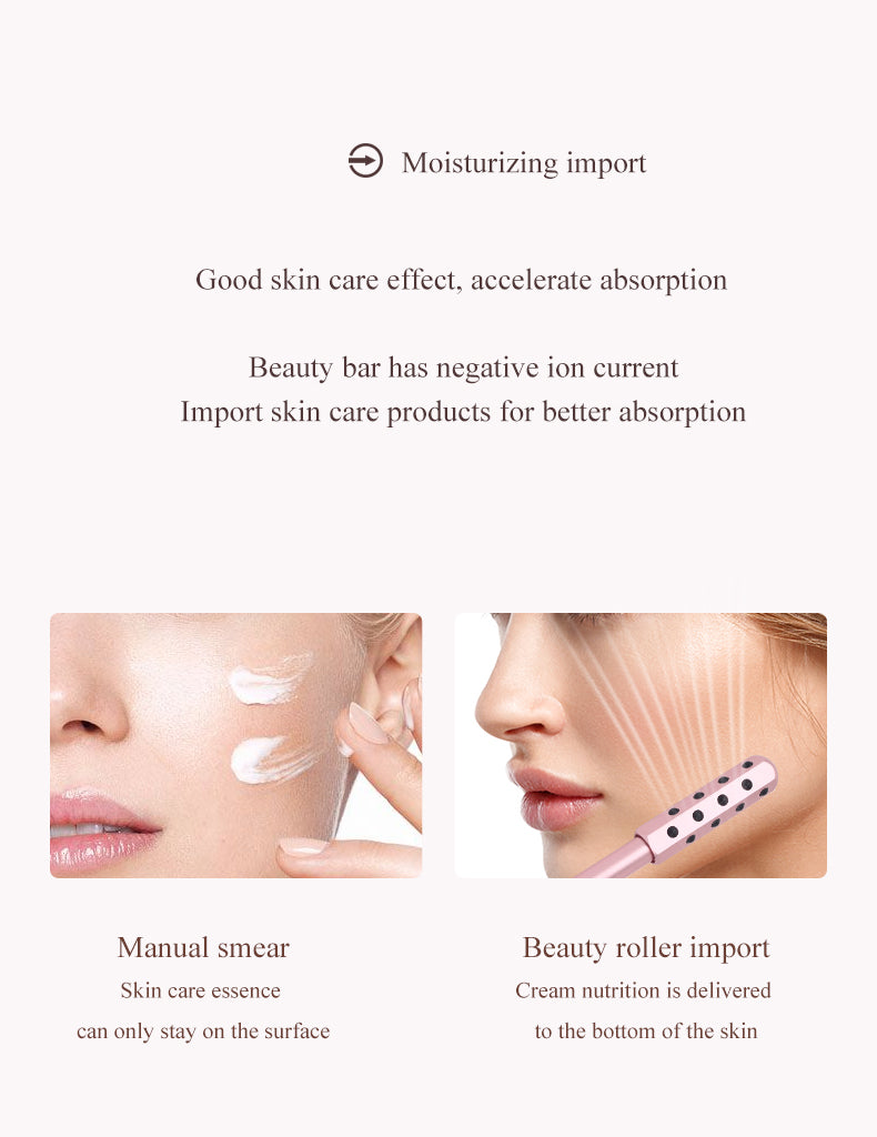 Germanium Beauty Bar Face Massage Roller Face Lift Massage Facial Stick Skin Care Beauty tools Anti Wrinkle Facial Massager