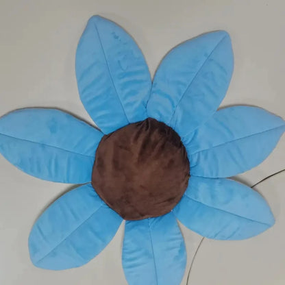 Baby bath mat Newborn flower bath mat Foldable bath cushion