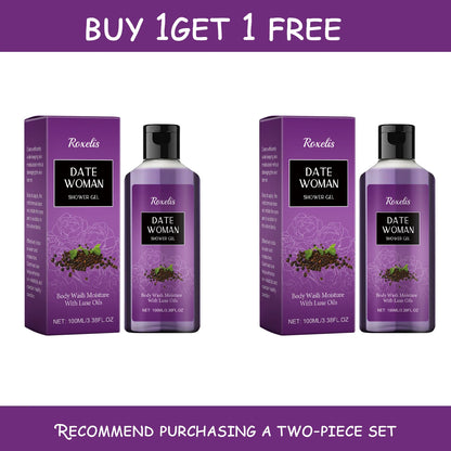 Herbal Floral Warm Nourishing Shower Gel Long-Lasting Jasmine Fragrance Moisturizing Clean Skin Care Bath Gel