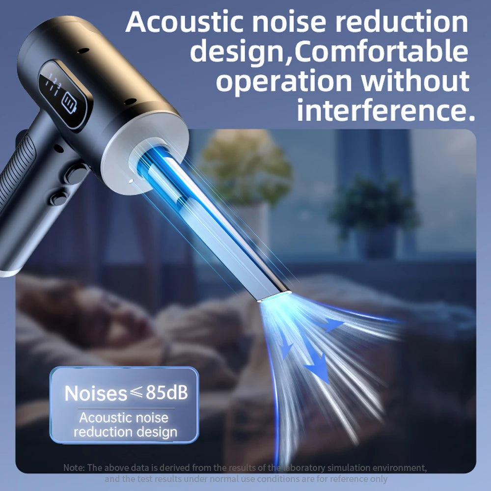 Car Vacuum Cleaner Wireless Vacuum Cleaner Handheld Vacuum Pump Mini Vacuum Cordless Robot for Car Home Appliance Strong Suction