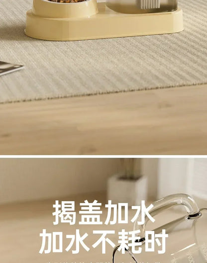 2 In 1 Pets Water Fountain Auto Filter USB Electric Mute Cat Drinker Bowl Pet Feeder Recirculate Filtring Drinker For Cats Water