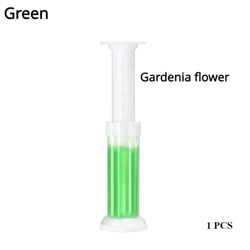 1Pcs Toilet Bowl Cleaner Gel Flower Petals-Long-Lasting Freshness,Odor Eliminator,Deodorizing Bathroom Stickers for Hygiene