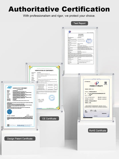 DESS Portable Dual-Band WiFi6 Bluetooth 5.0 Android 13 Smart Projector Suitable for Home Theater Video Power Bank Power Supply