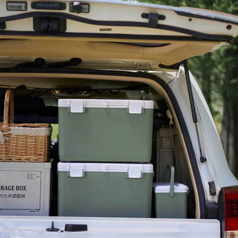 3L Car Refrigerator Camping Mini Fridge Freezer Portable Mini Fridge Cooler Fresh-Keeping Ice Box Keep Cool for Camping Travel