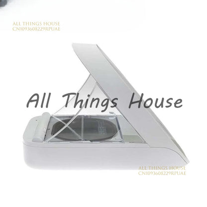 Surefeed smart chip recognition induction multi-cat automatic feeder wet food preservation pet cat bowl insect control gift chip