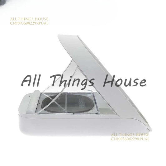 Surefeed smart chip recognition induction multi-cat automatic feeder wet food preservation pet cat bowl insect control gift chip