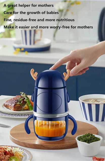 Multi functional food processor, household food processor, baby food grinder, garlic puree blender, kitchen tool