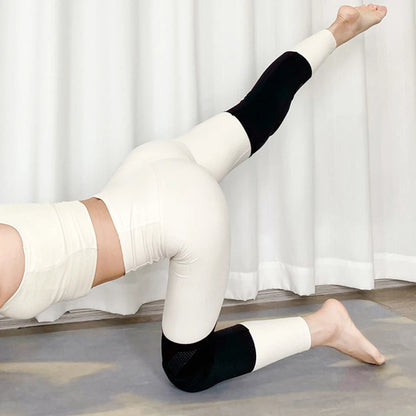 1 Pair Sports Ultra-thin Knee Pads Volleyball Extreme Sports Kneepad Brace Elbow Support Dancing Yoga Elastic Gym Knee Protector