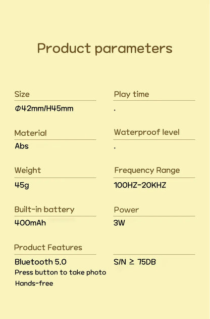 BM6DE Portable Bluetooth Speakers Karaoke Audience Calls Small Speakers Heavy Bass Wireless Bluetooth Stereo Phone Speaker