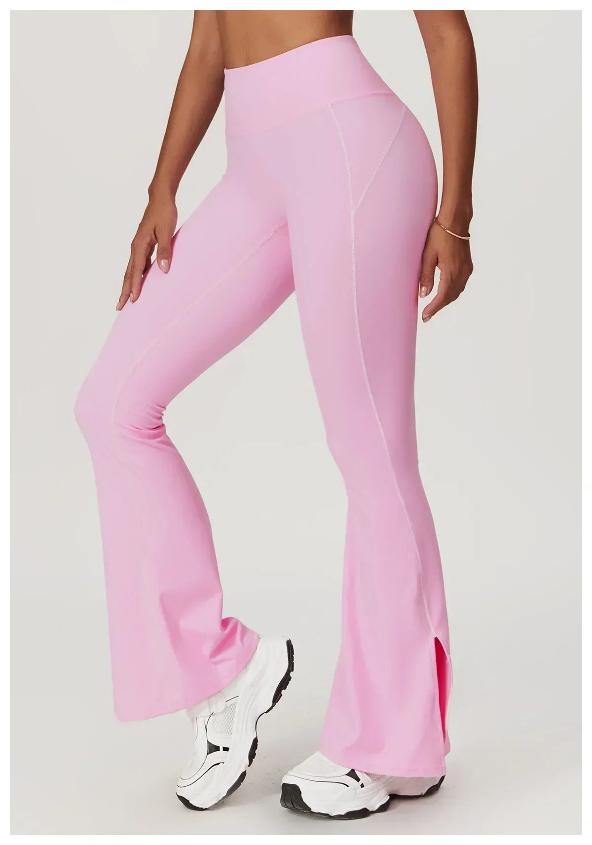 Yoga Pants Women High Waist Lift Hip Fitness Running Training Sweatpants Micro Pants Slim Slim Flared Pants Outer Wear