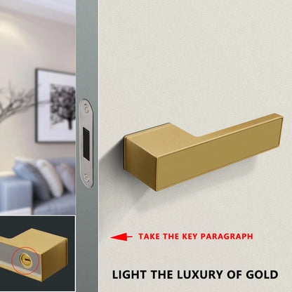 TOPKNORR Room Door Lock Indoor Magnetic Mute Ecological Door Lock Wooden Door Bedroom Toilet Household Door Lock Door Handle