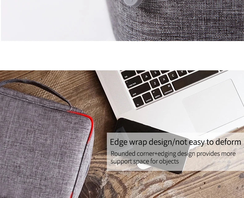 Phone Cord Protector Cable Management Organizer Digital Product Storage Bag Cable Management Cable Organizer Cord Hider