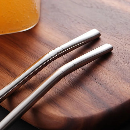 Straw Spoon Multi-purpose Stainless Steel Straw Spoon Juice Milk Tea Spoon Cute Creative Coffee Stirring Spoon