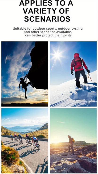 1 Pair of Professional Knee Pads-Thick Gel Cushion,Double Straps & Adjustable Clips - Perfect for Work,Gardening & Construction