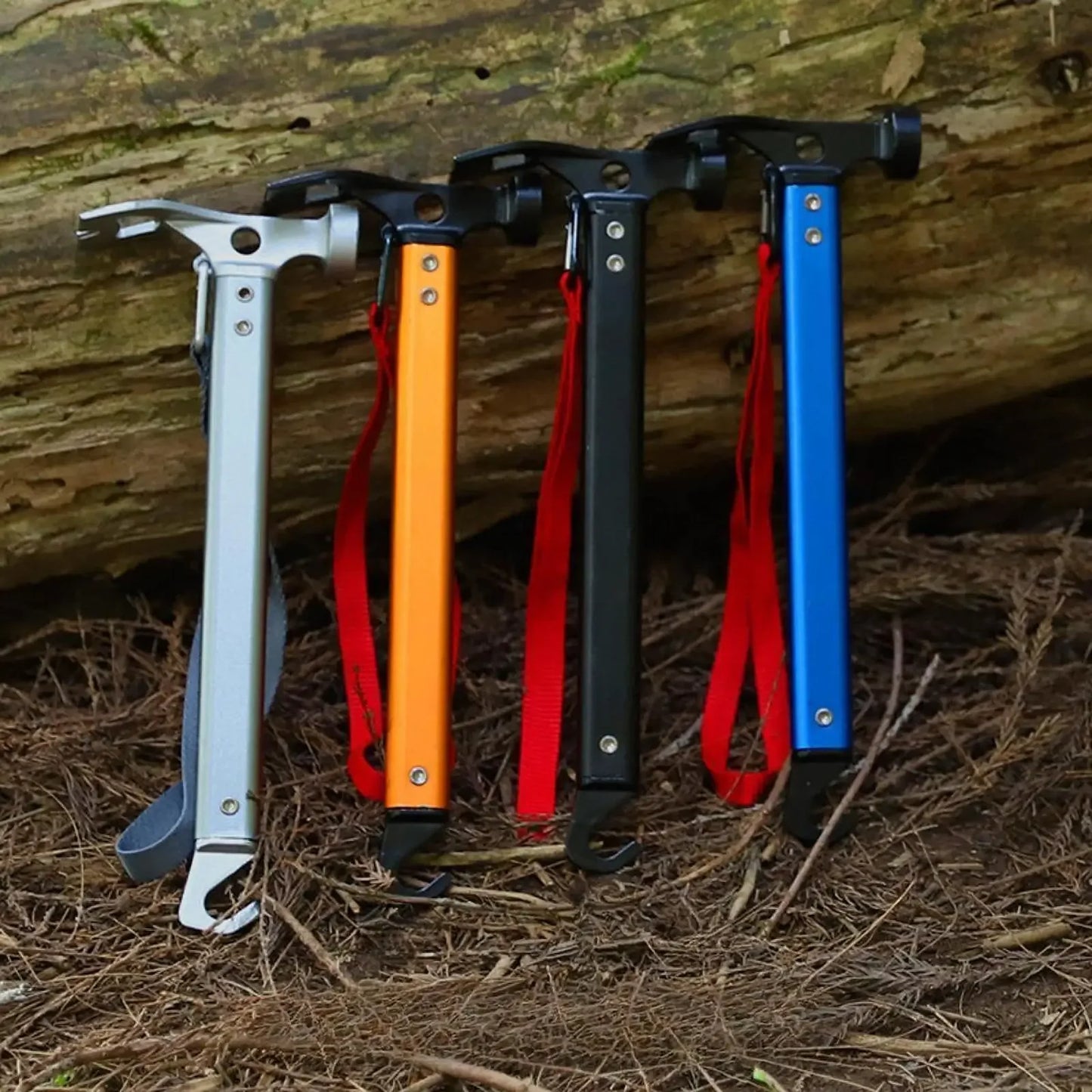 Professional Ultralight Camping Hammer - Survival Tool for Hiking, Mountaineering with Shockproof Grip, Portable Outdoor Gear