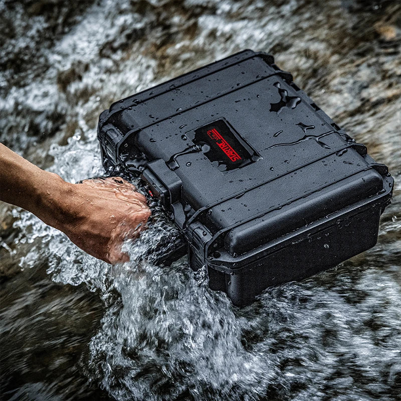 STARTRC Insta360 X5 Camera Accessories 2 Layers Hard Case Carrying Case Waterproof Portable Travel Box for Essentials Bundle