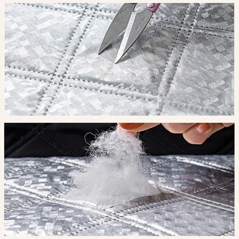 Winter warm cotton door curtain, partition curtain, thickened windproof curtain,no punching magnetic door curtain,light blocking