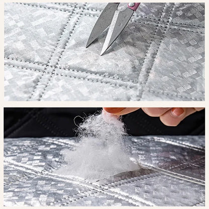 Winter warm cotton door curtain, partition curtain, thickened windproof curtain,no punching magnetic door curtain,light blocking