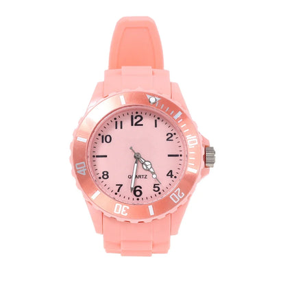 Fashion Casual Watches Silicone Lady Quartz Watch Student Female Classic Vintage Clock Electronic Student Couple WristWatches