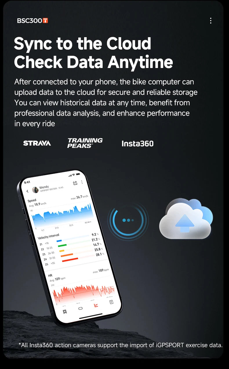 iGPSPORT BSC300T Touch-screen Bike Computer Global Map Cycling Computer Wireless Bike GPS Computer Support E-bike