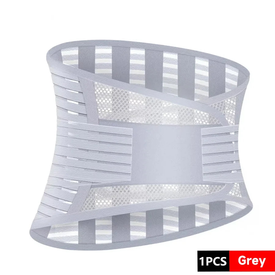 Back Brace Men Women Waist Support Beltm Breathable Adjustable Lumbar Support Belt for Herniated Disc Scoliosis Back Pain Relief