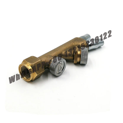 Agriculture Spray Nozzle Fighter Fan Nozzle, Atomizing Sprayer Nozzle, Spray Gun with 4 Nozzles