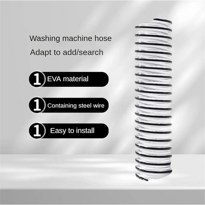 2pcs for Floor Series / Series Floor Scrubber Universal Sewage Pipe Spiral Hose Floor Brush Connecting Pipe
