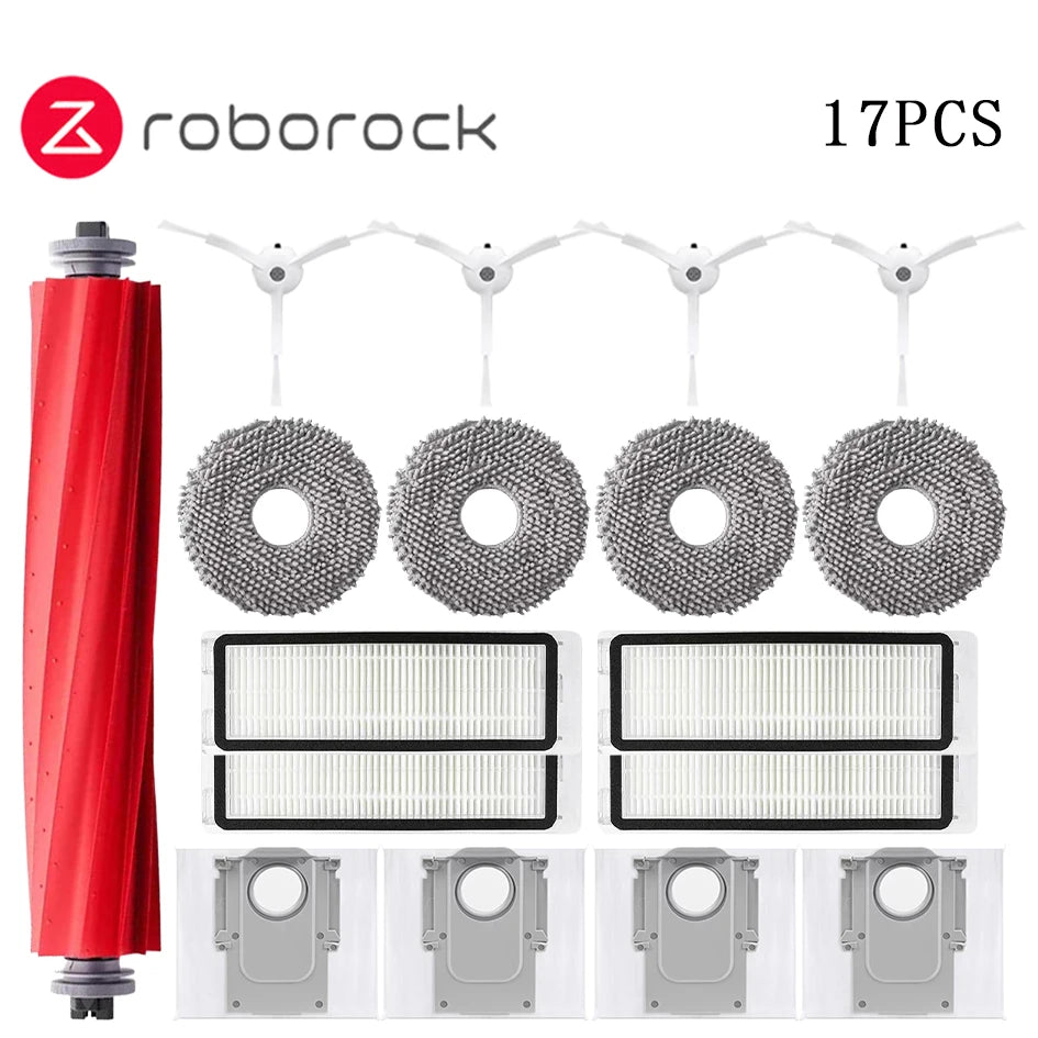 Roborock Q Revo / P10 A7400RR Robot Vacuums Cleaner Accessory Main Side Brush Hepa Filter Mop Cloths Dust Bag Spare Part