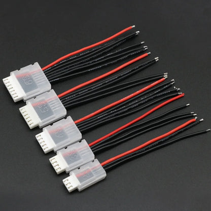 20pcs/lot 2S 3S 4S 5S 6S JST-XH Balanced head protection Balance Plug Savers AB Clip for Rc Lipo Battery