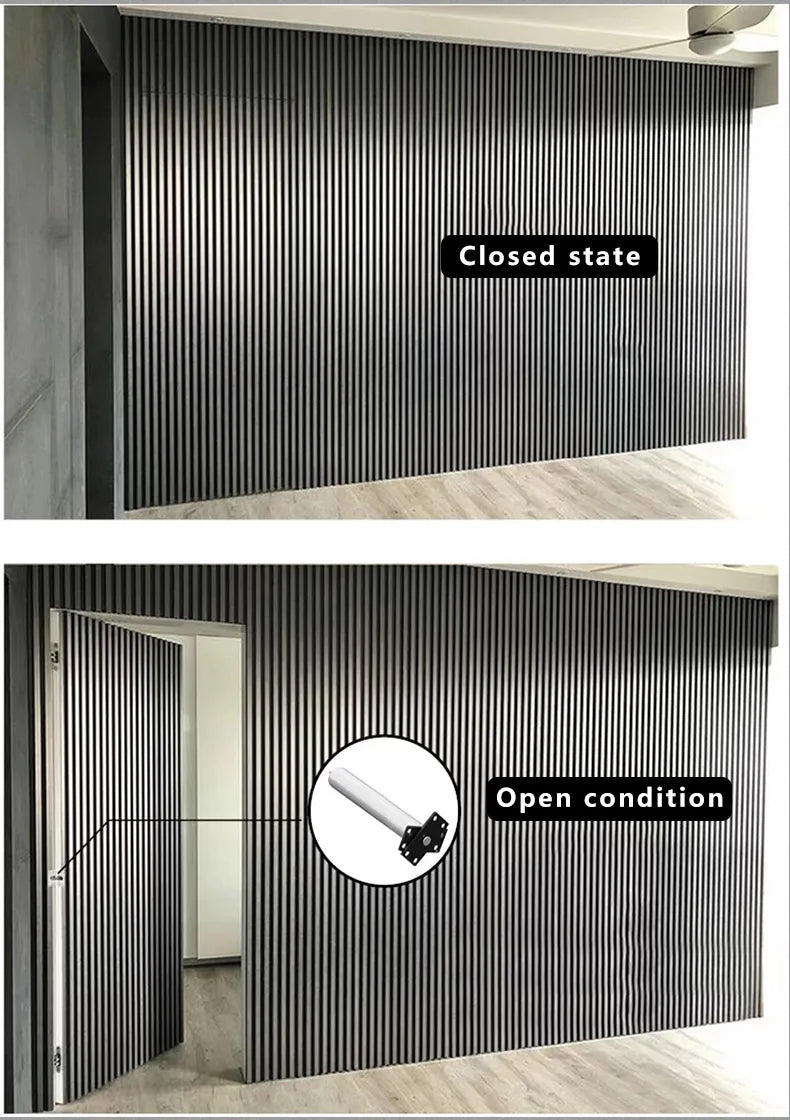 Invisible Door Closers Home Door Wooden Door Automatic Closers Hidden Lightweight Door Spring Adjustable Hinge Closers Hardware