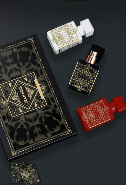 Unisex Dubai Perfumes Women 30ml 3Pcs Gift Set Cologne Men Lasting Fragrance Perfumes De Mujer Floral Woody Scent Parfums Homme