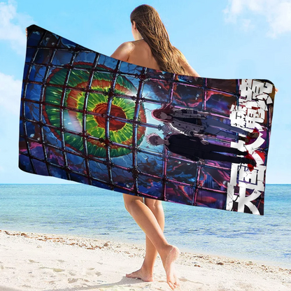 Anime Heavenly Delusion Cartoon Beach Towel Cute Kawaii Room Decor Bath Girls Children Hand Towels For Bathroom Shower