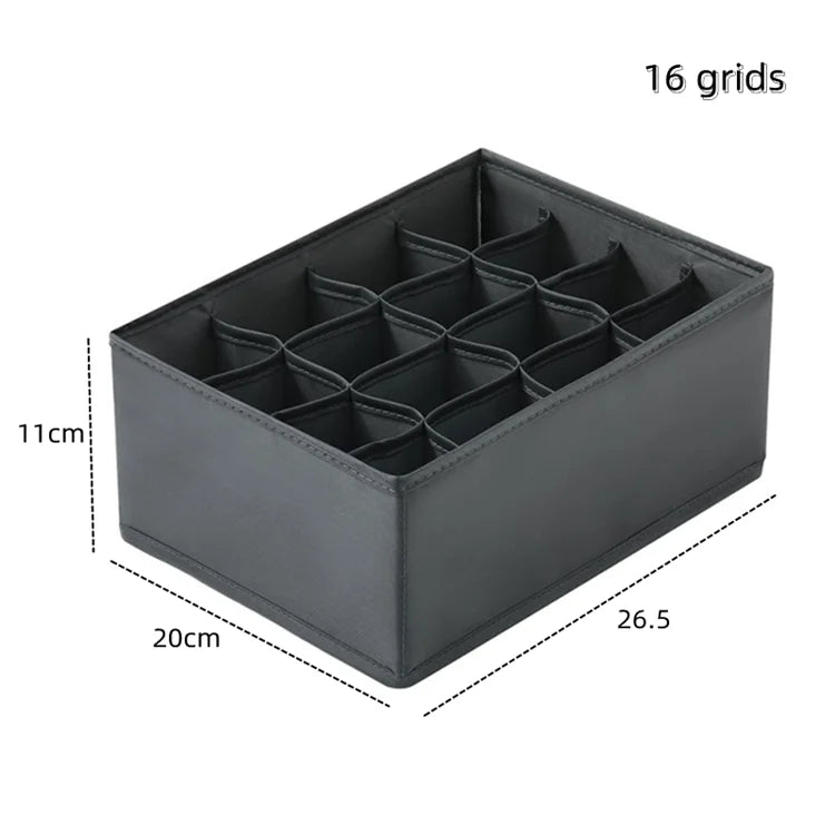 Organizer For Underwear Socks Bra Pants Scarf Tie Storage Box Jeans Clothing Organization Dividers For Drawers Clothes Organizer
