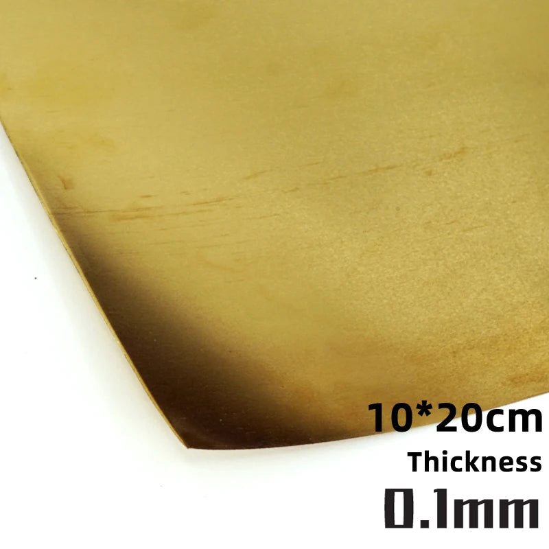 Hobby Model DIY Brass sheet Military model chariot accessories Soldier material supplements 10*20cm