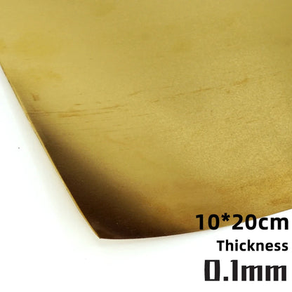 Hobby Model DIY Brass sheet Military model chariot accessories Soldier material supplements 10*20cm