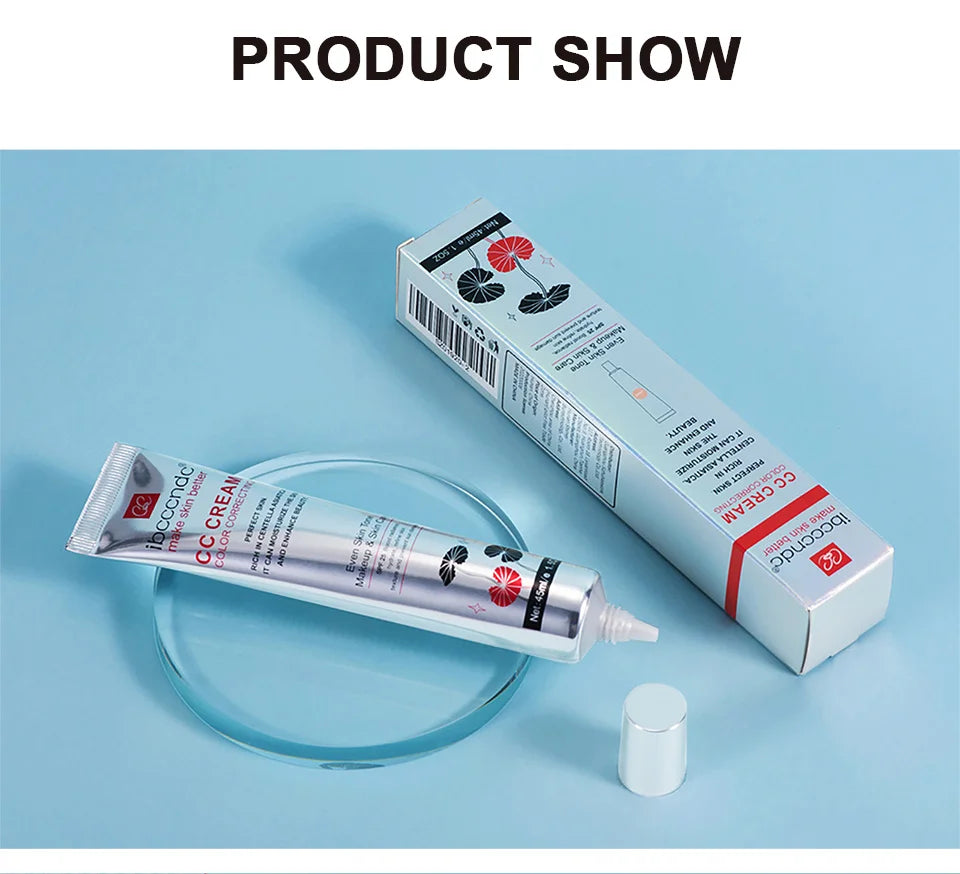 Female Makeup Base ErborianCC Cream  Concealer Full Coverage Foundation Cream for Face Cosmetics Moisture Beauty Health