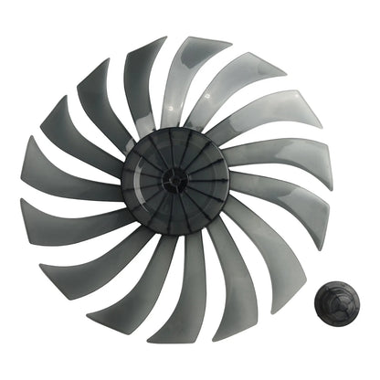 Leaves Leaves Leaves Floor Fan Nut Cover Fan Accessories Floor Fan Blades Fan Accessories Floor Fan Inch Silent