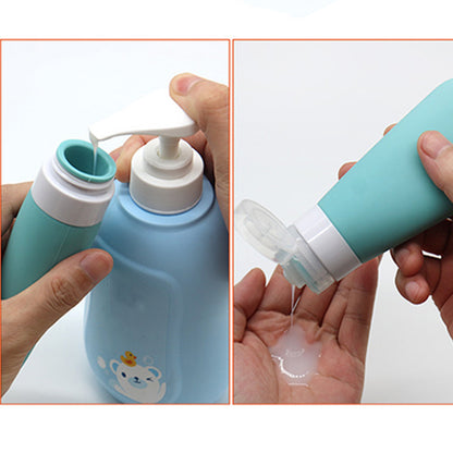 Mini Travel Bottles Set for Toiletries, Leakproof and TSA Approved Dispenser
