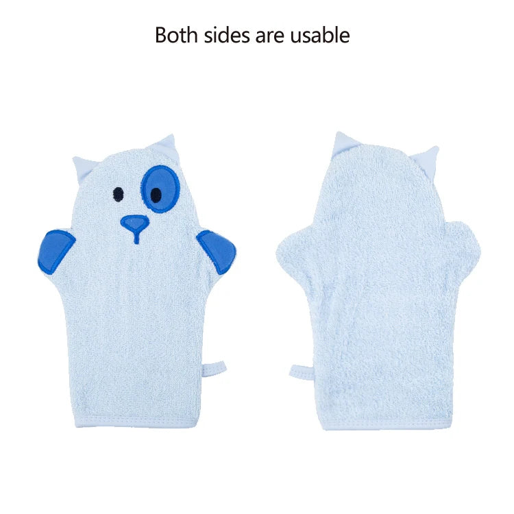 Baby Bath Wipe Baby Rubbing Bath Towel Bath Cotton Soft Towel Material Bath Wipe Neonatal Supplies