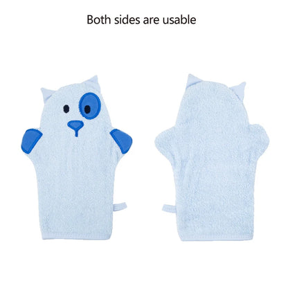 Baby Bath Wipe Baby Rubbing Bath Towel Bath Cotton Soft Towel Material Bath Wipe Neonatal Supplies