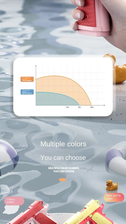 water gun 1911 shape Play Water Water Gun Manual operation running fire water gun Outdoor Water Children Festival birthday Gift