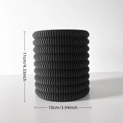 3D Printed Desktop Organiser Geometric Design Pen Holder Clutter Organiser Desktop Decorations Home Accessories Home Decorations