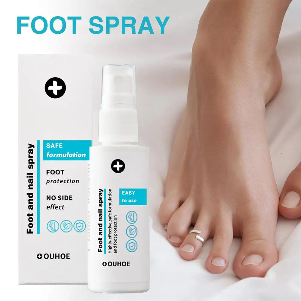 Perfume Foot Shoe Odor Deodorant Odor Removal Spray Foot Artifact Footwear And Socks Anti-Sweat Spray Remove Bad Smell Foot Care