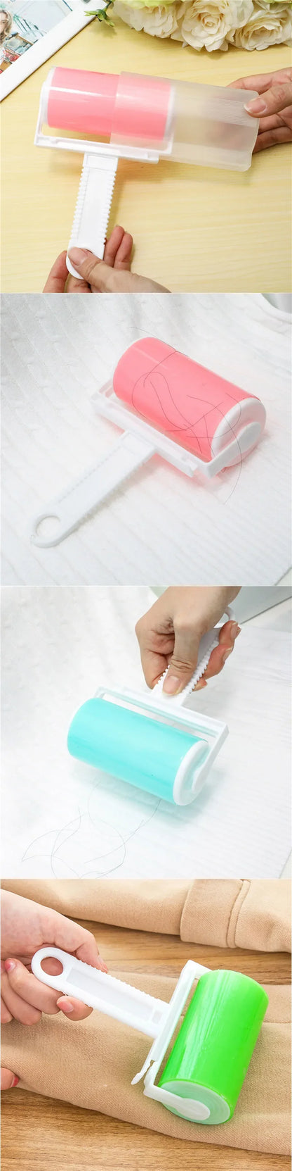 Washable Roller Lint Remover Portable Lint Remover for Clothes Carpet Sheets Reusable Lint Remover for Pets with Cover