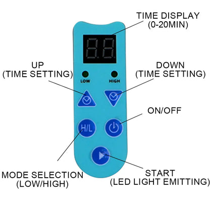 Dental Teeth Whitening Built-in 10Leds Lights Accelerator Light Mini Led Teeth Whitening Lamp Teeth Bleaching Laser Dental Tools