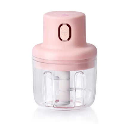 Portable Electric Garlic Chopper 100ml 250ml USB Vegetable Grinder Kitchen Garlic Masher Food Processor Tool