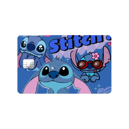 Stitch Card Sticker Kawaii Student Accessories Matte Water Proof Student Study Supplies Stationery Exquisite Patch Birthday Gift