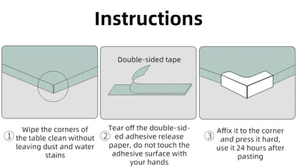 12/24pcs child furniture angle protection table corner protection table for baby corner tabl protector babi corner protector